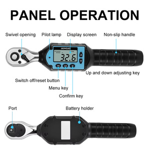 <span class=keywords><strong>Clé</strong></span> <span class=keywords><strong>dynamométrique</strong></span> numérique 2% Outil professionnel de haute précision pour la réparation automobile, l'entretien de vélos, de motos et les projets de bricolage - Product Image 3