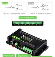 Relais Modbus POE ETH (Module Ethernet 8 canaux avec isolation PoE, entrée numérique BWaveshare, RTU TCP, divers ports PoE (B)