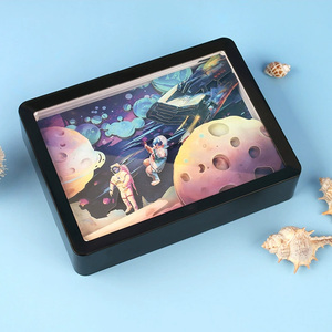 Lãng mạn Đàn Piano tưởng tượng Giấy cắt hộp Đèn LED Đèn Trang chủ trang trí <span class=keywords><strong>3D</strong></span> bóng đèn LED ánh sáng ban đêm cho món quà giáng sinh - Product Image 2