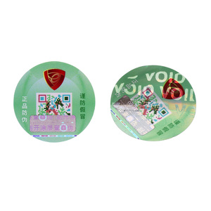 Biểu Tượng Tùy Chỉnh Scratch Off Holographic Mã Vạch An Ninh Con Dấu Nhãn Chống Hàng Giả Bảo Hành Sticker Void Nếu Giả Mạo - Product Image 4