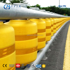 ISO MASH TL4 EN1317 H2 Estándar EVA PU PVC Rodillo DE SEGURIDAD Carril de protección SB Barrera rodante de nivel Barreras de tráfico - Product Image 5