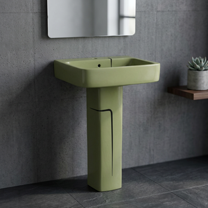 Ensemble WC en céramique noir vert mat de style européen avec réservoir pour applications modernes en salle de bain - Product Image 5