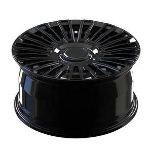 रिपावर 17 इंच 5 छेद हाइपर ब्लैक फुल पेंटिंग कंपाउंड 18 19 20 इंच रिम लेक्सस एलm350 के लिए जाली फिट - Product Image 3