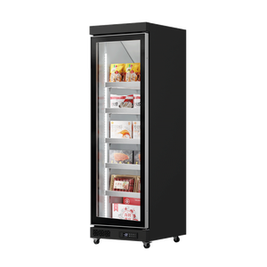 Vitrina Refrigerada Comercial para Alimentos Frescos de Supermercado, con 4 Puertas de Vidrio, Refrigerador Comercial - Product Image 4