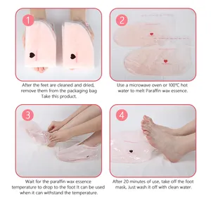 Parraffin Foot Mask Hydrating Masks For Feet Care Products Spa