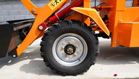Mini-Kompaktlader, Kompakter Radlader, Kleiner Baulader Made in China für Landwirtschaft und Gartenarbeit