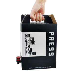 Personalizado 1L 1.5L 2L 3L BIB <span class=keywords><strong>BAG</strong></span> Cartón de papel desechable Embalaje Caja de jugo de aceite de oliva Dispensador de café para llevar Bolsa en caja Bolsa aséptica - Product Image 5