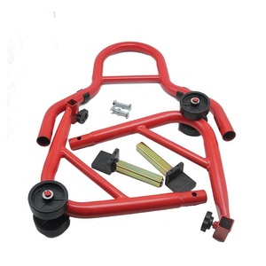 Universel 4 Types avant arrière support de <span class=keywords><strong>moto</strong></span> support d'<span class=keywords><strong>atelier</strong></span> de <span class=keywords><strong>moto</strong></span> outil de réparation support de levage pour vélo de rue Sport vélo - Product Image 3
