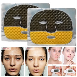 แผ่นมาส์กหน้าแบบสองชิ้น 24K โก<span class=keywords><strong>ล</strong></span>ด์ คอ<span class=keywords><strong>ล</strong></span><span class=keywords><strong>ล</strong></span>าเจน คริสตั<span class=keywords><strong>ล</strong></span> ไฮโดรเจล ผสมเรตินอล วิตามินซี ช่วย<span class=keywords><strong>ล</strong></span>ดเ<span class=keywords><strong>ล</strong></span>ือนริ้วรอย บำรุงผิวชุ่มชื้น ด้วยสารสกัดจากสมุนไพรแ<span class=keywords><strong>ล</strong></span>ะไฮยาลูรอนิค แอซิด - Product Image 4