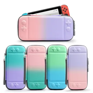 Estojo de transporte para console, bolsa de mão para armazenamento de switch lite portátil com cartão