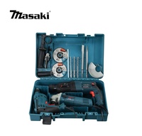 Ensemble de perceuse électrique à cordon durable, perceuse à percussion et meuleuse d'angle, kits d'outils en gros avec personnalisation OEM