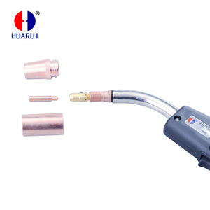 HUARUI CE Được Chứng Minh Làm Mát Bằng Không Khí MIG Euro Torch TW4 Xử Lý MIG Torch Với <span class=keywords><strong>54A</strong></span> <span class=keywords><strong>Gas</strong></span> Khuếch Tán - Product Image 1