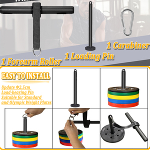 Forearm Arm Forearm Trainer Exerciser Strengthener Arm <strong>Wrist</strong> and Forearm Blaster <strong>Wrist</strong> Roller - Product Image 2