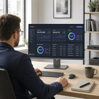 شاشة ألعاب 27 بوصة بمعدل تحديث عالٍ 180 هرتز، دقة 2K QHD، تقنية IPS سريعة، تقليل ضبابية الحركة، شاشة للرياضات الإلكترونية، متوفرة بالجملة