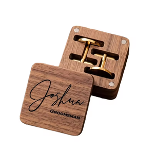 20mm 16mm prix de gros en acier inoxydable ensemble de pinces à <span class=keywords><strong>cravate</strong></span> gravées cadeaux de mariage invités boutons de manchette pour hommes - Product Image 1