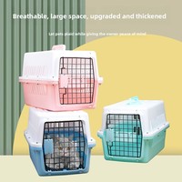 Pratique de haute qualité Simple Portable Usine En Gros Portable Pet Chien Cage Pet chat Transporteur chat Maison
