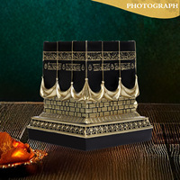 Modèle de la Kaaba de la Mecque, la Maison Noire, ornement de salon, artisanat en résine, souvenir touristique saoudien, marque ANYWAY, modèle TR251226