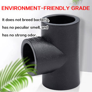 <span class=keywords><strong>HDPE</strong></span> TEE phù hợp nhiệm vụ nặng nề chống ăn mòn PVC/Pe/PB ống nối cho hệ thống ống nước tưới tiêu hệ thống thoát nước vườn khí Hose 40 mét - Product Image 6
