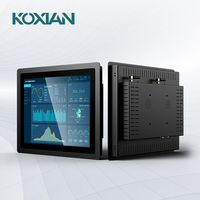 Panel PC Todo en Uno de 18.5 Pulgadas, 1920*1080, I5 11.ª Generación, LAN Dual, Diseño de Carcasa de Aleación de Aluminio, Computadora Industrial con Pantalla Táctil