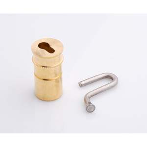 ชุดสมอบกสำหรับคลุมสระว่ายน้ำ Swimcare Brass ขนาด 1.50 นิ้ว พร้อมรูสำหรับใส่กุญแจ เพื่อความปลอดภัยของสระว่ายน้ำ จำนวน 10 ชิ้น - Product Image 3