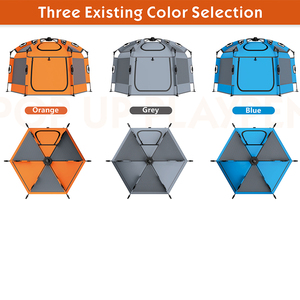 Thần Đồng uf002s Tùy chỉnh không gian rộng lớn Lều đồ chơi mềm cho trẻ em trẻ sơ sinh Nhà trò chơi ngoài trời - Product Image 6