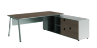 Bureau de Gamer Moderne en L, Nouveau Design, Panneau en Bois, Mobilier de Bureau, Montage Facile, Usage Commercial avec Garantie de 5 Ans