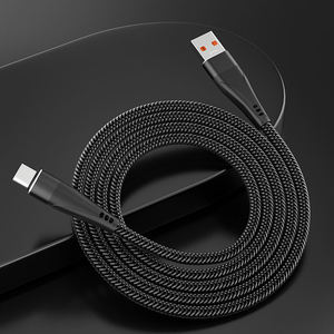 Cable USB Tipo C de 3 pies, 3A 6A, Carga Rápida, Diseño de Red de Pesca Trenzada, para Samsung, Google Pixel, Cables USB C - Product Image 2