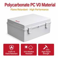 Caja de Distribución de Energía de la Serie PCG, Material de PC Impermeable para Exteriores, Nivel de Protección IP67