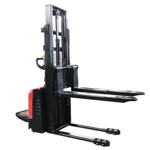 Apilador de palés eléctrico a batería de 2 toneladas, carretilla elevadora <span class=keywords><strong>Walkie</strong></span>, apilador eléctrico de soporte completo, nueva condición para restaurante - Product Image 2