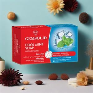 Gemtolid прохладное Мятное мыло с глицерином высокой увлажняющей формулой - Product Image 3