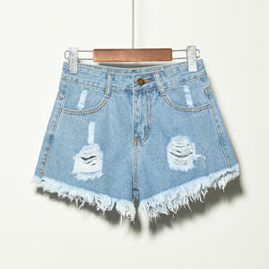 <span class=keywords><strong>Shorts</strong></span> de Mezclilla Elásticos y Holgados de Moda Coreana para Mujer, Verano 2026, Venta al Por Mayor de Boutique - Product Image 5