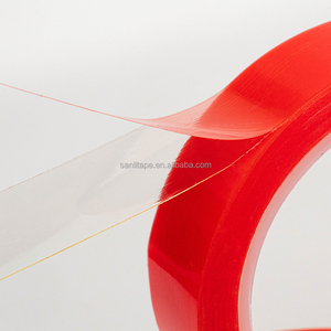 Nhiệm vụ nặng nề trong suốt Băng vật nuôi hai mặt màu đỏ chết cắt Băng 10m chiều dài chịu nhiệt độ cao áp lực nhạy cảm - Product Image 2