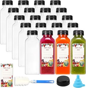 Botella de Plástico Transparente Desechable de 16 Oz (500 ml) para Bebidas, Grado Alimenticio, con Tapa a Prueba de Manipulación, Venta Caliente - Product Image 1