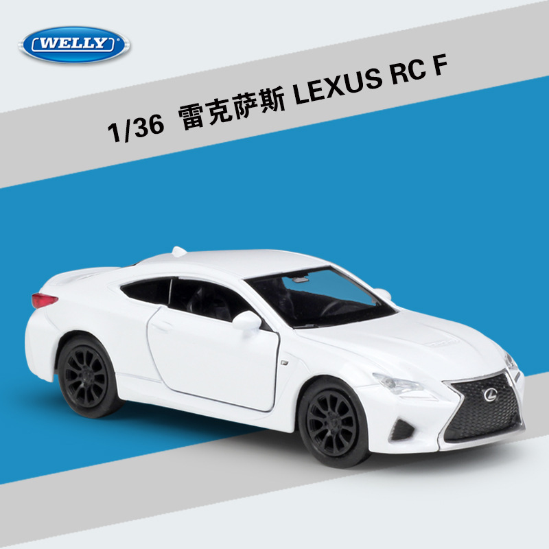 43745 Lexus RC F blanc