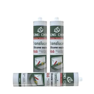 N66 High Performance Semi-transparent Silicone Sealant Easy To Operate Door And Window Glass Installation
