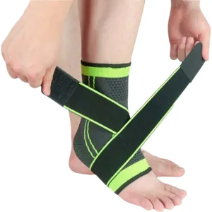 Sutiã de suporte de tornozelo em tamanho único, protetor elástico de neoprene respirável com material de compressão e elastano, calcinha confortável à prova d'água