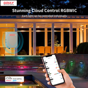 Gouly precio de fábrica al aire libre footlight 24V 6W IP67 impermeable empotrada esquina lámpara de pared exterior - Product Image 3