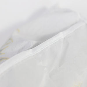 Bolsa de compras de lona reutilizable de algodón Natural 100% ecológica Gahumi, cierre de cremallera de estilo plegable a la abrasión de alta resistencia - Product Image 5