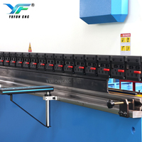 Prensa Plegadora CNC Económica YUFON con Barra de Torsión, Controlador E21, Plegadora Hidráulica de Chapa Metálica para Fabricación de Gabinetes HVAC