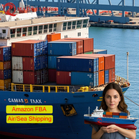 Services de logistique maritime DDU DDP Agent maritime LCL Transitaire maritime de Chine vers les États-Unis, le Canada, l'Europe Porte à porte
