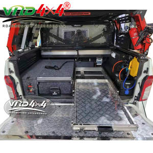 Plataforma Deslizante Universal de Acero Inoxidable VRD4X4 para Camionetas 4x4, Bandeja Deslizante para Plataforma de Carga, Antioxidante y Duradera - Product Image 5