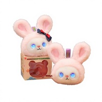 Jouet de bureau intelligent en peluche AI Chat, avec sortie vocale et contrôle par téléphone portable, en fibre de polyester, pour le dialogue transfrontalier