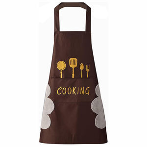 Prix d'usine Tablier de revêtement en PVC Tablier en plastique vintage facile à nettoyer Tablier imperméable à motifs personnalisés - Product Image 4