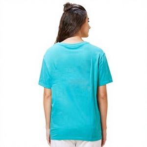 Camiseta con Estampado Gráfico Personalizado para Mujer, Fabricante OEM ODM, Proveedor, Fábrica, Venta al por Mayor, Diseño Personalizado, Etiqueta Privada, Informal - Product Image 4