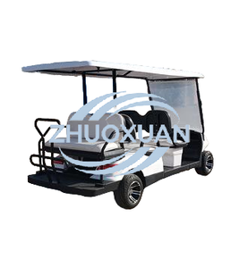 Voiturette de golf électrique stable 8 places avec roues en alliage Tongcai et bandes de course - Product Image 6