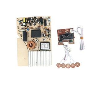 Placa de circuito para cocina de inducción, fuente de alimentación, placa de ordenador, pieza de reparación de control táctil ultrafino, 6,9x10,9 cm - Product Image 4