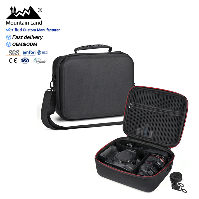 Custom DSLR Camera Case Waterproof Shockproof Photography Camera Bag for Canon SL3 Lens Accessories Storage OEM ODM