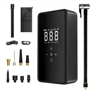 <span class=keywords><strong>Gonfleur</strong></span> de <span class=keywords><strong>pneu</strong></span> Compresseur d'air portable pour compresseur d'air électrique de voiture 150 PSI Pompe à <span class=keywords><strong>pneu</strong></span> Portable sans fil - Product Image 1