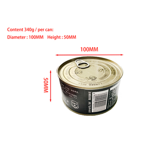 พร้อมที่จะกินที่มีคุณภาพสูง340กรัมหมูตุ๋นขาเนื้อ Mre อาหารขายส่งอาหารกระป๋องกระป๋องแฮม - Product Image 4