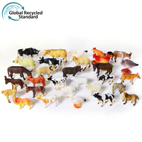 Ensemble de figurines d'animaux de ferme et sauvages en PVC, personnalisable OEM/ODM, jouet éducatif en plastique GRS pour enfants, collection 2026
